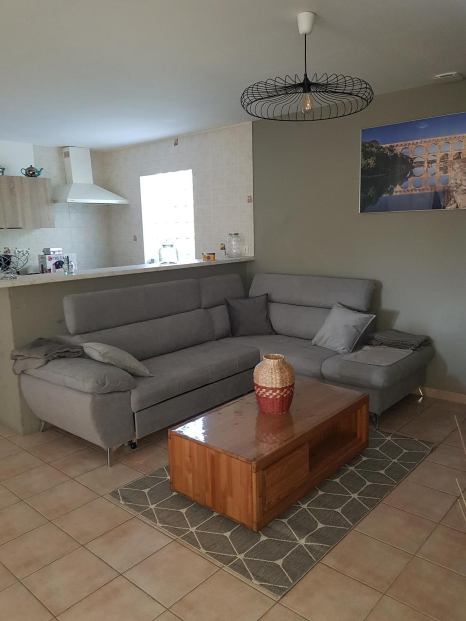 Maison Au Calme Castillon-du-Gard Esterno foto